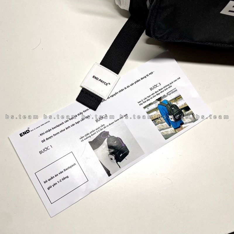 𝗕𝗮𝗹𝗼 𝗘𝗡𝗗 𝗣𝗔𝗬𝗖𝗘 - 𝙀𝙉𝘿 𝙋𝘼𝙔𝘾𝙀 𝘽𝘼𝘾𝙆𝙋𝘼𝘾𝙆 𝙎𝙎 𝟭 | Balo End | Endpayce Backpack