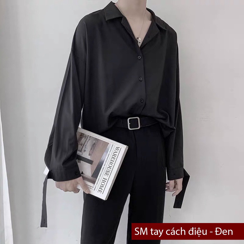 Áo Sơ mi Tay dài cách điệu - Giá sỉ Unisex