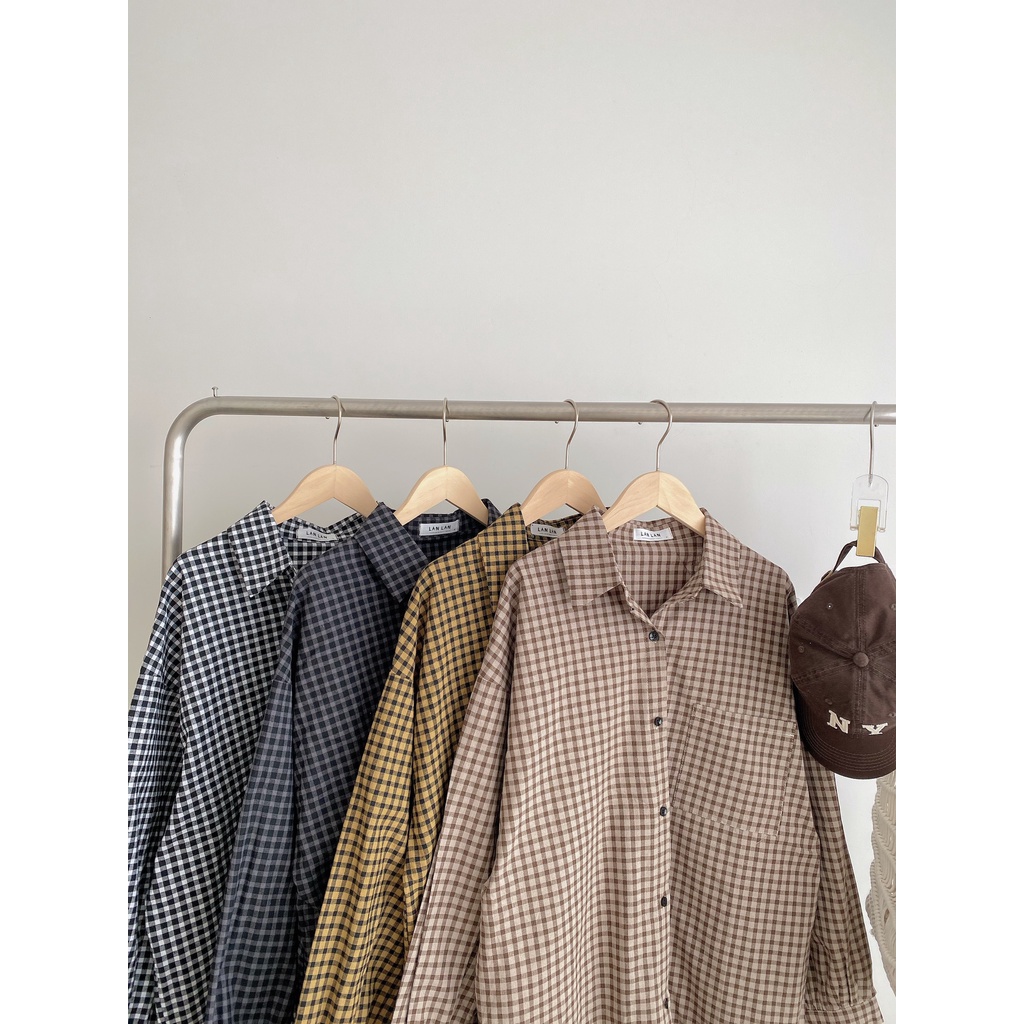 Áo Sơ mi kẻ caro LanLan