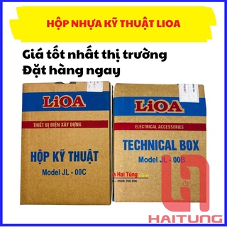 Hộp Kỹ Thuật Lioa JL-00B, Tủ Điện Lioa JL-00B, Tủ Điện Lioa | Nhựa ABS chắc chắn, Có Ron Kín Nước - Tặng Phụ Kiện Ốc Vít