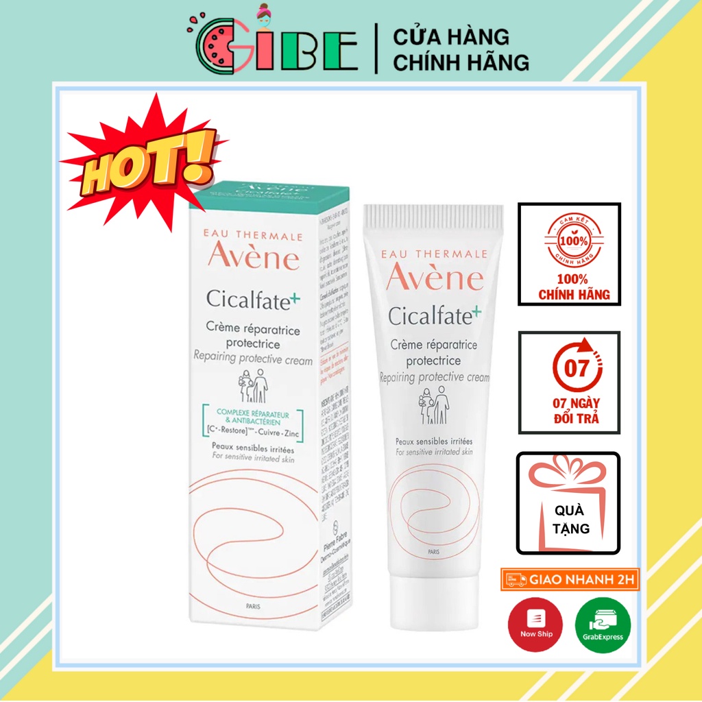 Kem Avène Cicalfate Repair Cream Giảm Thâm Phục Hồi Da - GIBE STORE