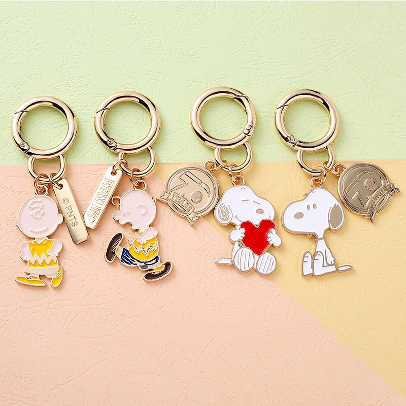 Móc Khóa Nhân Vật Hoạt Hình Snoopy Dog Trang Trí Đơn Giản CUTE