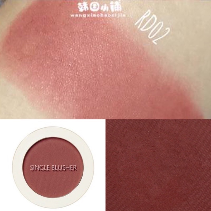 má hồng Single Blusher Hàn Quốc ..Saem.