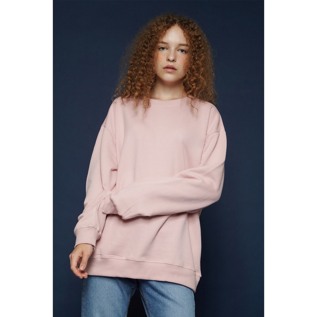 Áo Tay Dài Sweater Màu Trơn x Vải French Terry PLUS Cotton Dày (Korea) | Unisex Streetwear Local Brand Sweater STVR.vn | BigBuy360 - bigbuy360.vn