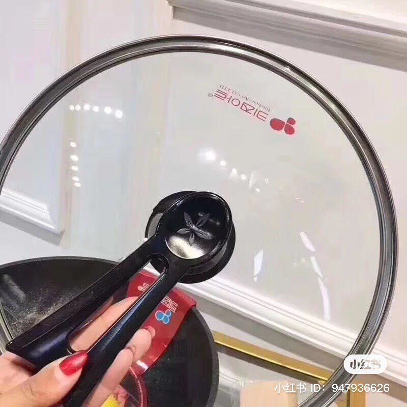 Chảo chống dính bếp từ có nắp kính, Chảo coopia Hàn Quốc size 32 cm siêu chống dính có nắp tiện dụng