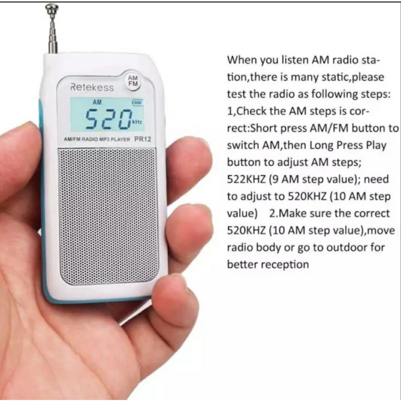 Đài Radio Retekess PR12