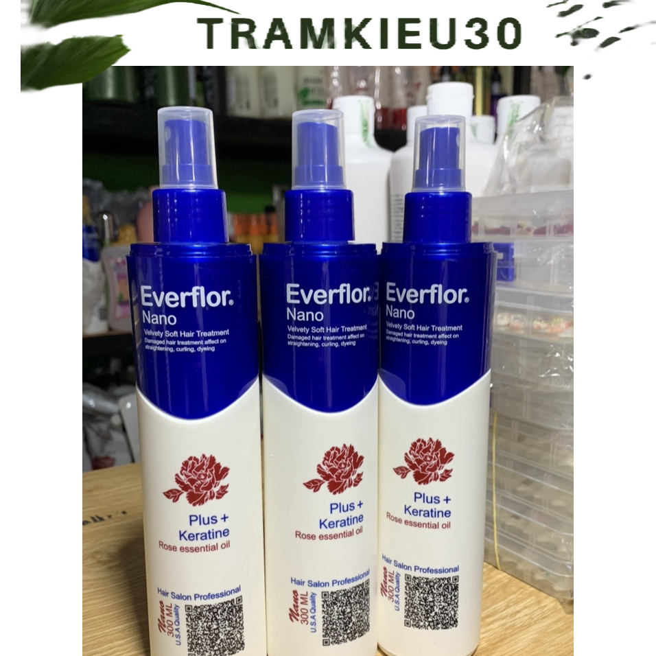Dung dịch xịt dưỡng Everflor Nano 300ML