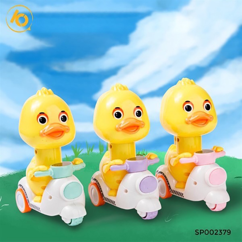 Đồ chơi vịt chạy xe Vespa