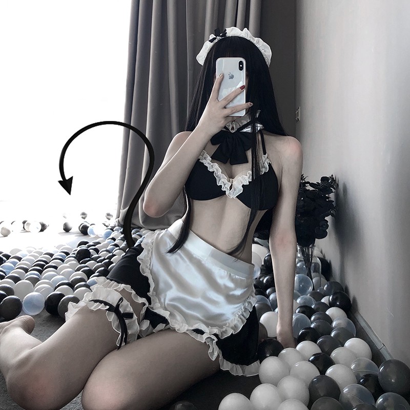 Cosplay Sexy Hầu Gái sexy costume C200 | BigBuy360 - bigbuy360.vn