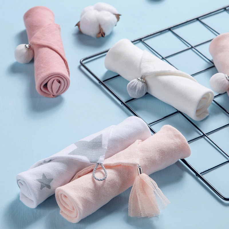 Set 5 Khăn Lau Mềm Mại Thấm Hút Tốt Cho Bé