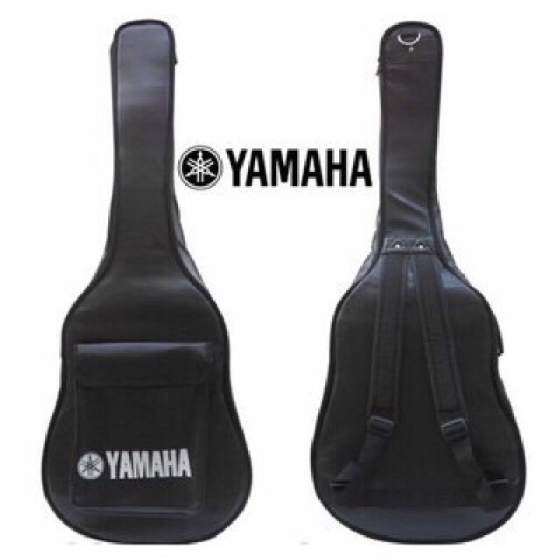 Bao da guitar chống thấm Yamaha có túi đựng đồ và chống va đập(ảnh thật phía sau)