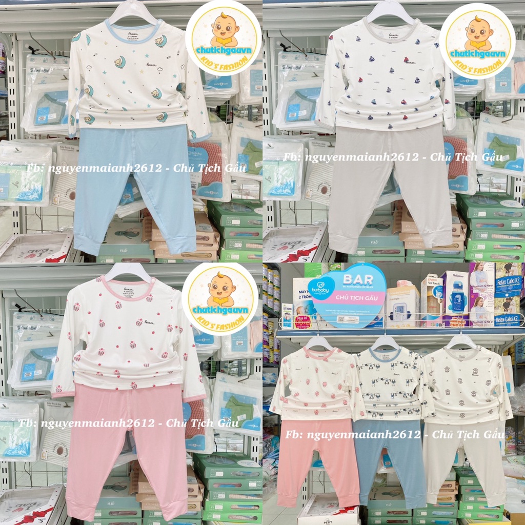 [ AVALER ] Bộ quần áo dài tay cho bé từ 6 tháng đến 4 tuổi