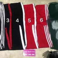 Joggers thun thể thao viền sọc