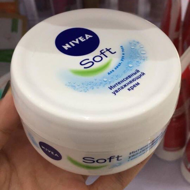 [Xả Hàng ] Dưỡng ẩm Nivea Soft Nga chính hãng ( hàng đủ bill)