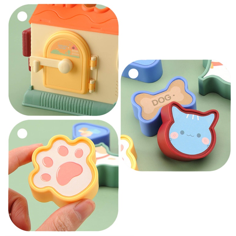 Bộ Đồ Chơi Khối Nhà Theo Phương Pháp Montessori