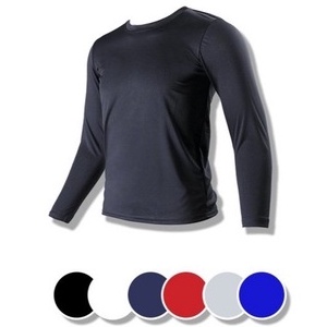 Áo giữ nhiệt nam dài tay Unisex thể thao 6 màu năng động, Áo thun nam cổ tròn basic vải mềm mại 2c