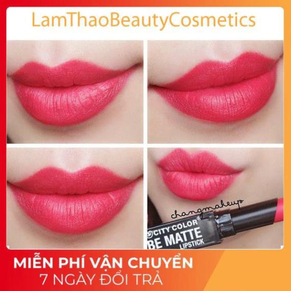 [FreeShip] SON CITY COLOR BE MATTE LIPSTICK M8