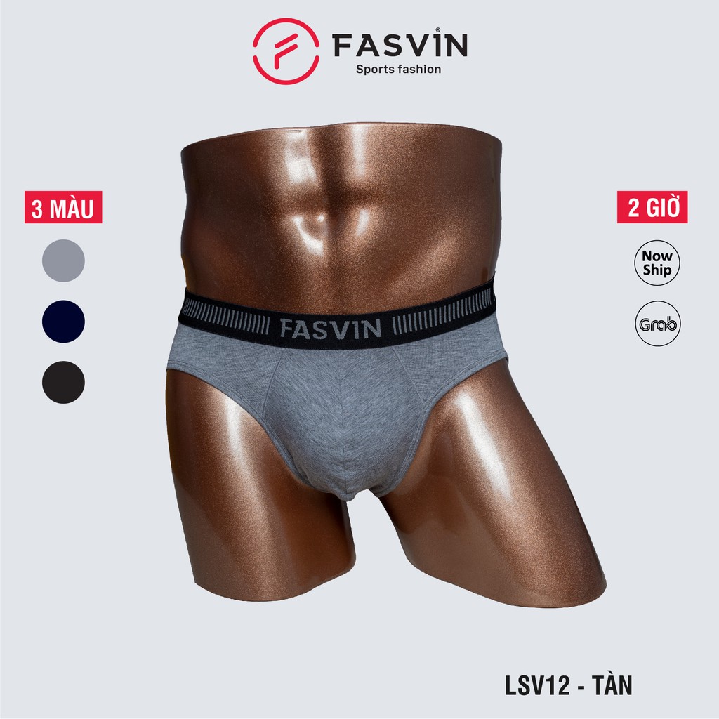 Quần lót nam Fasvin LSV12.HN vải cotton chun co giãn mềm mịn mát mẻ thoải mái