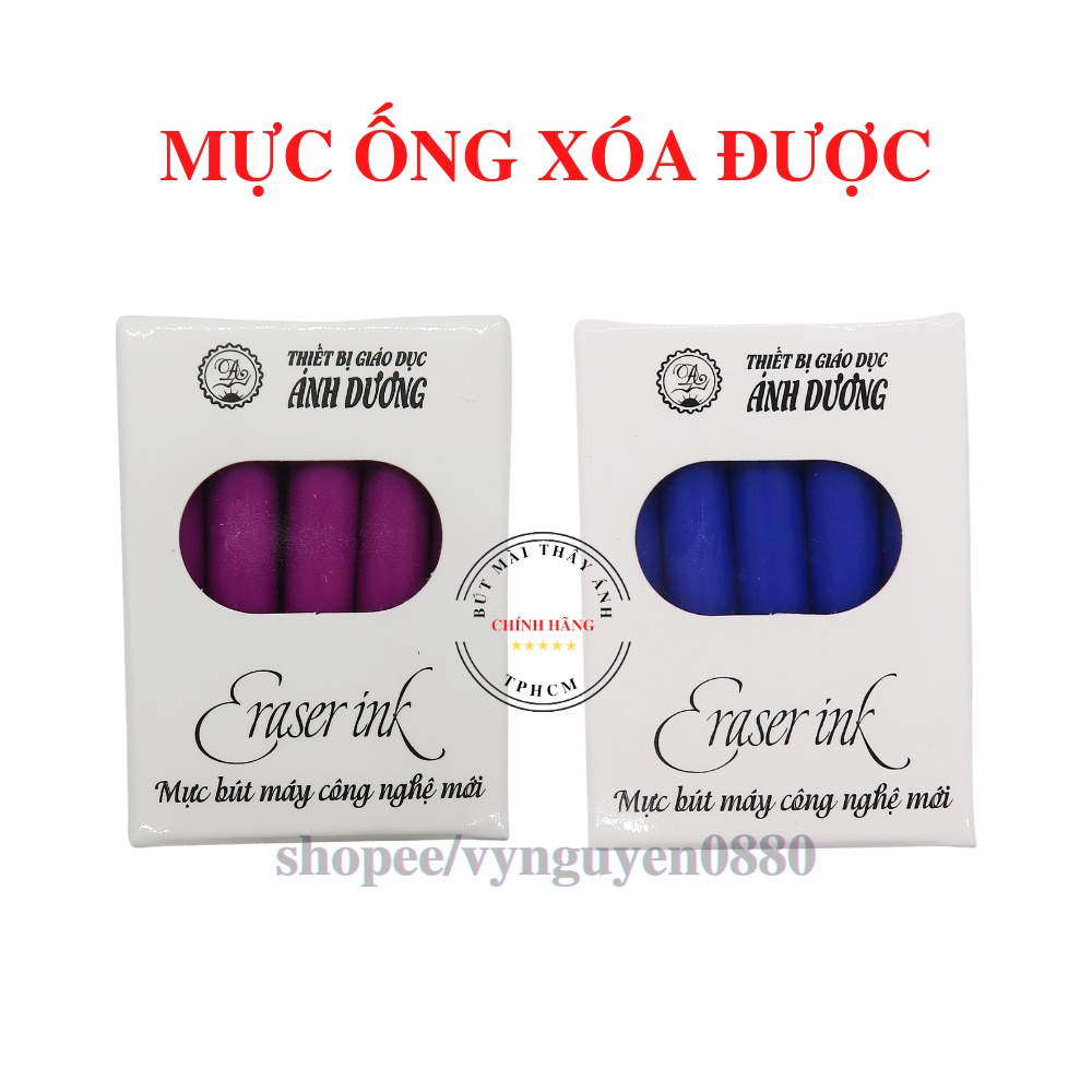 Mực ống Ánh Dương xóa được (10 ống)