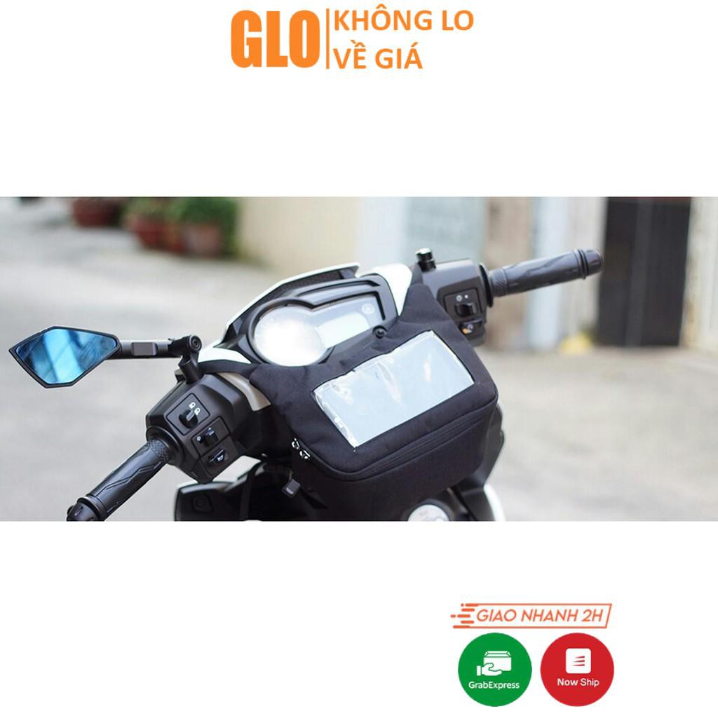 Túi Đựng Điện Thoại Treo Đầu Xe Máy Loại 1 Chống Nước Chạy Grab