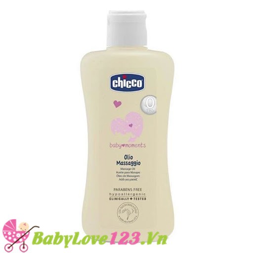DẦU MÁT XA CHIẾT XUẤT CÁM GẠO CHICCO 200ML 2024