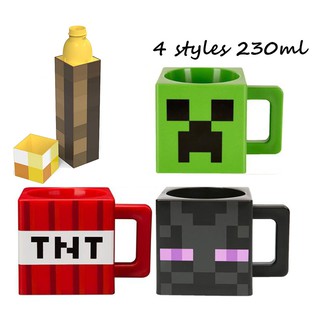 Cốc Uống Nước 230ml Họa Tiết Minecraft Độc Đáo