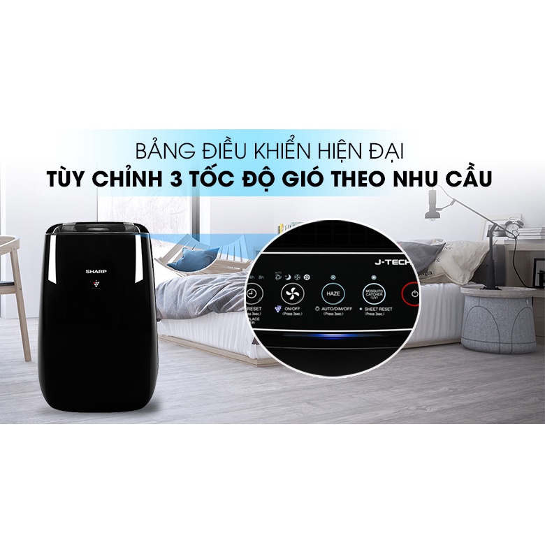 Máy lọc không khí bắt muỗi Sharp FP-JM40V-B-Hàng Chính Hãng