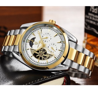ĐỒNG HỒ NAM CƠ AUTOMATIC LỘ MÁY TEVISE 795A CHÍNH HÃNG DÂY DA CAO CẤP (TẶNG KÈM HỘP)