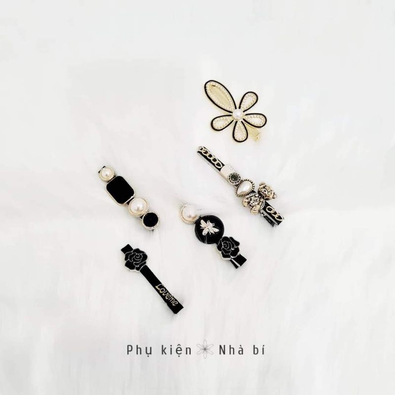 Kẹp mái phong cách retro
