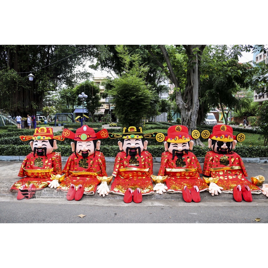 Trang Phục Thần Tài- Mascot- mascot Trâu.
