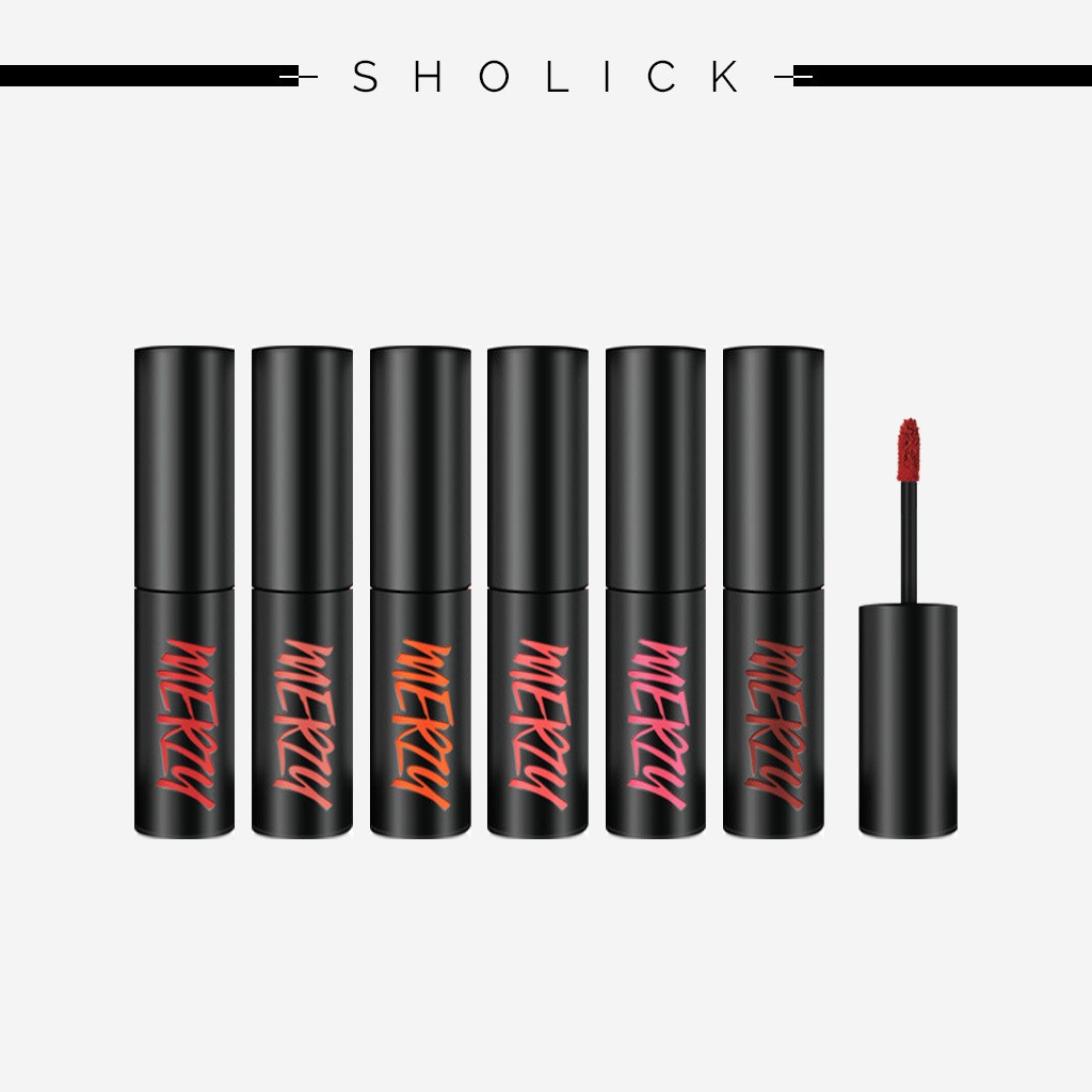 [Hàng mới về] Son môi MERZY The First Velvet Tint Season 1 với 6 màu tùy chọn thời trang | BigBuy360 - bigbuy360.vn