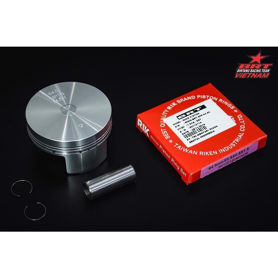 Piston Nhôm Nén 63.00 ắc 14 Vespa