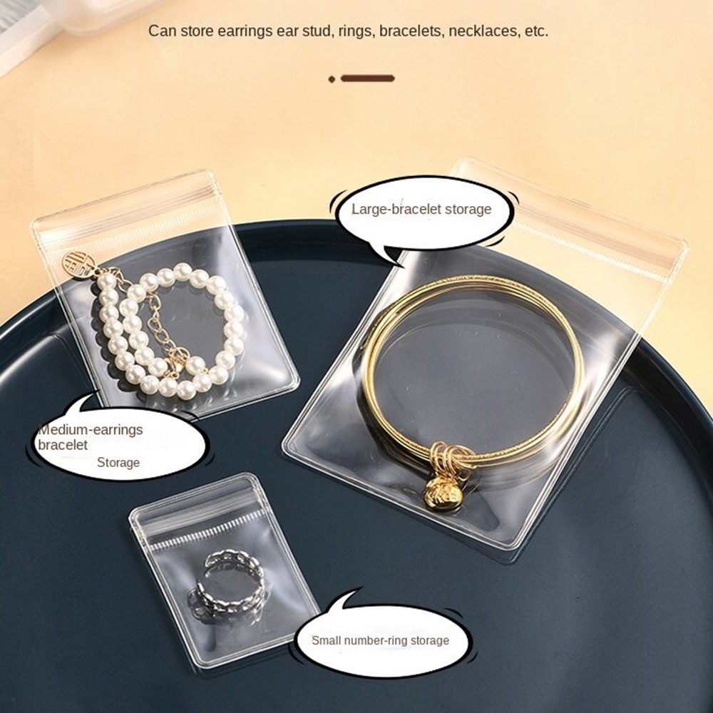 Set 10 Hộp Trong Suốt Đựng Trang Sức Tiện Dụng
