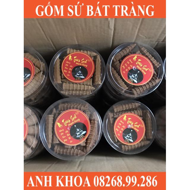 Trầm hương sạch thiền định - Gốm sứ Bát Tràng Anh Khoa