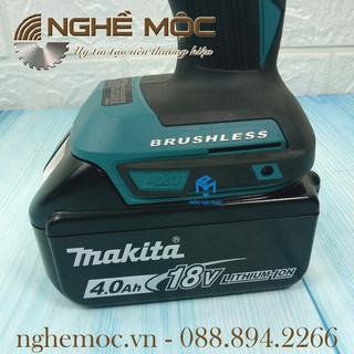 Pin Makita 4.0Ah - nghề mộc