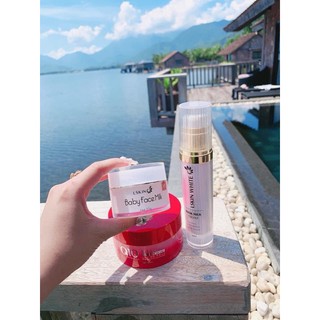Combo ủ kén nuôi Da_BaBy Face milk cấy trắng lskin white