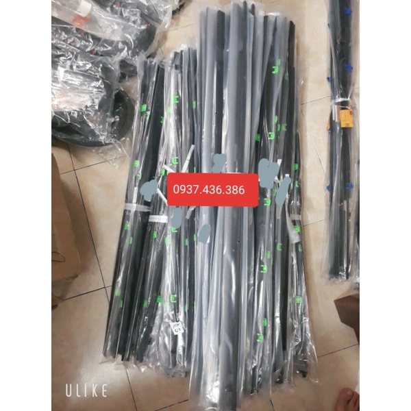 Nẹp chân kính honda crv 2007-2017, có mạ crom màu trắng