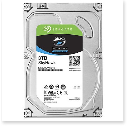 Ổ CỨNG MÁY TÍNH 3072GB 3TB SEAGATE SKYHAWK 5900RPM 256MB CHUYÊN CAMERA SATA MỎNG CỔNG SATA HDD MÁY TÍNH BÀN HÀNG CHUẨN M