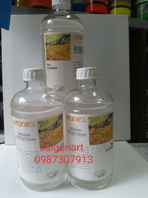 DẦU THÔNG, DẦU LANH MARIES  LÀM LOÃNG SƠN DẦU 500ml