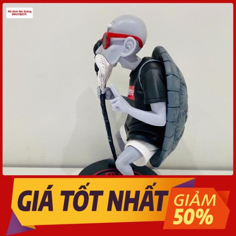 Mô hình Quy Lão Kame (2 tay) mặc áo supreme - Vũ Thiên Lão Sư - Dragon Ball - Figure 7 viên ngọc rồng