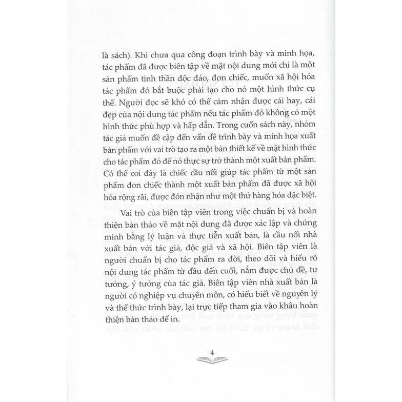 Sách - Giáo Trình Trình Bày &amp; Minh Họa Xuất Bản Phẩm