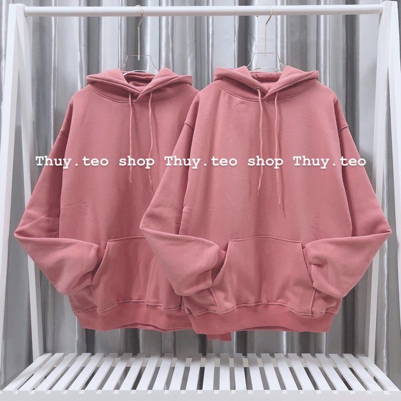 ÁO NỈ BÔNG HOODIE CỔ CHUI CÓ MŨ DÀY DẶN