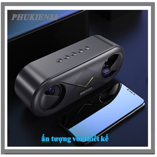 Loa bluetooth không dây S6,Loa mini cầm tay âm bass cực căng chuẩn stereo dung lượng pin khủng BH 12 tháng