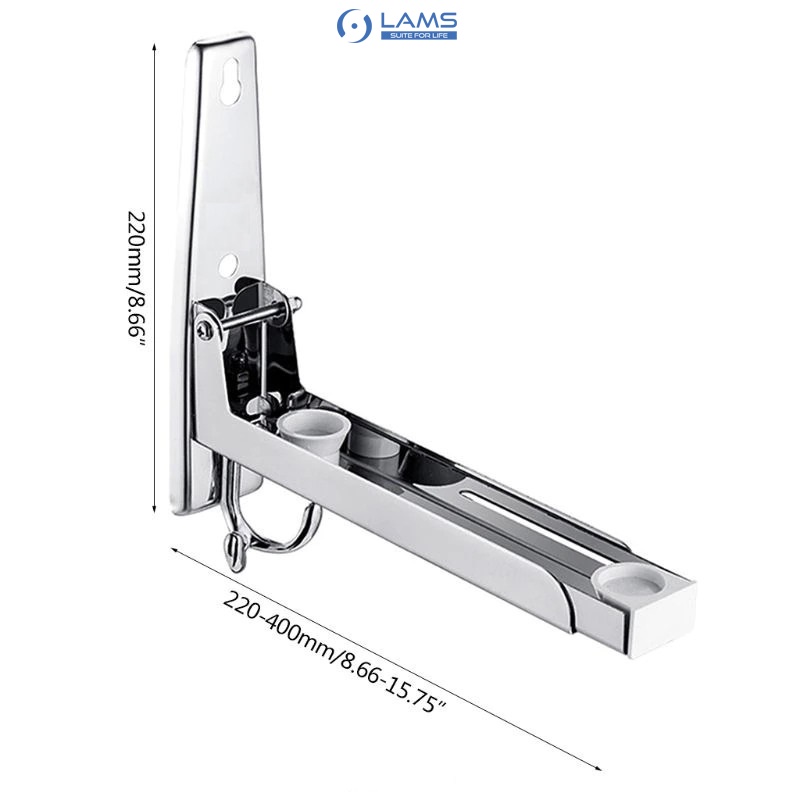 Kệ để lò vi sóng, kệ để lò nướng treo tường inox 304