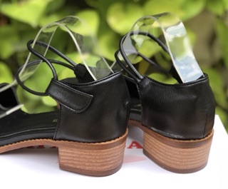 [GX524] Giày sandal quai dán gót 4p