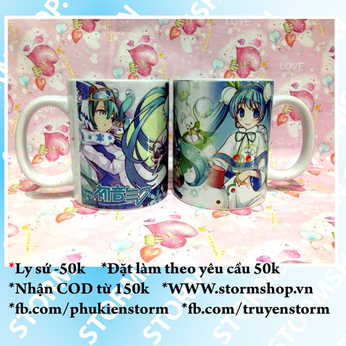 Ly sứ Hatsune Miku -50k