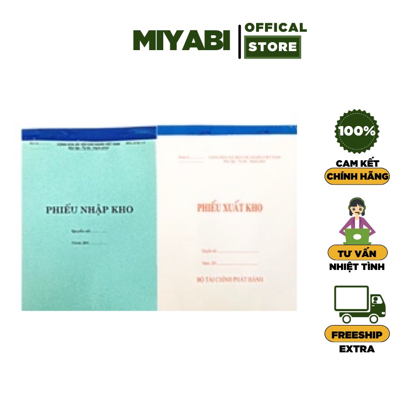 Phiếu Xuất kho/ Nhập kho A4 Bãi Bằng 1 liên giá rẻ