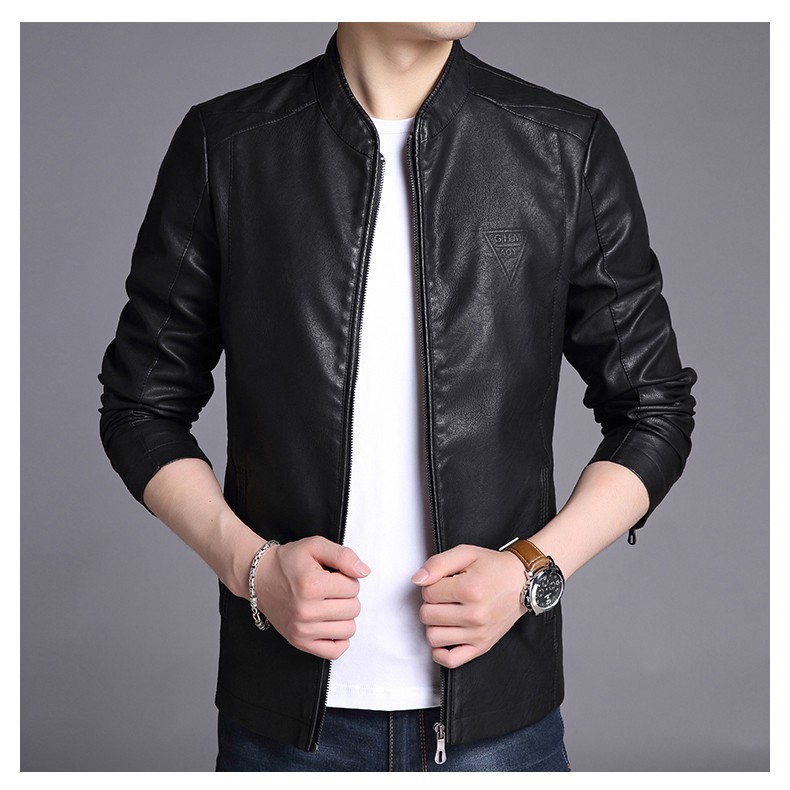 Áo khoác da nam cao cấp chất liệu da PU siêu đẹp -Hàng nhập khẩu
