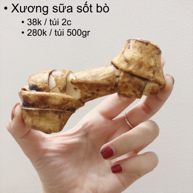 Xương sữa tẩm sốt bò túi 500gram