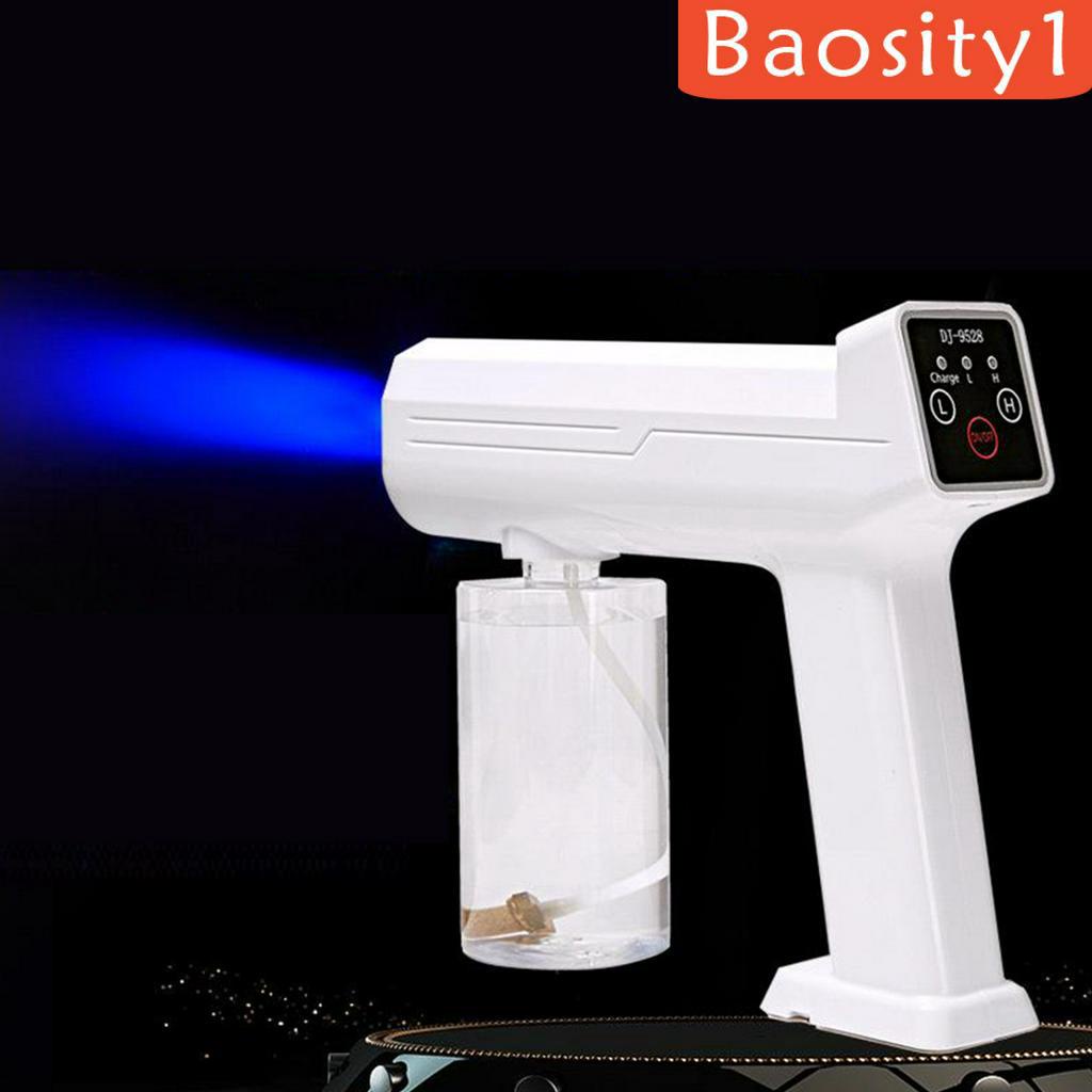 [Baosity1] Máy Phun Sương Nano Cầm Tay Không Dây Khử Trùng Ánh Sáng Xanh